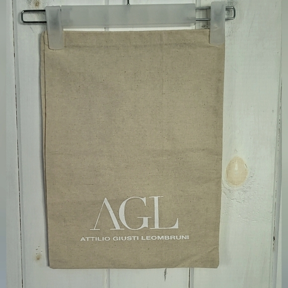 AGL Cotton Top Close Dust Purse Shoe Bag Set Of 2 - Picture 1 of 6